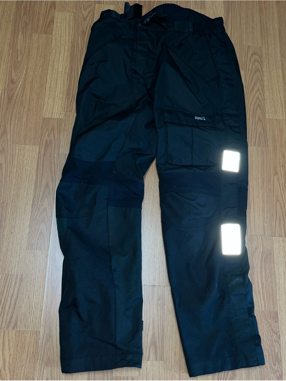 Cortech Motorcycle Pants Men large 32-34 Black Armor Riding Tour Master